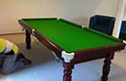 Ensuring secure and efficient pool table relocation